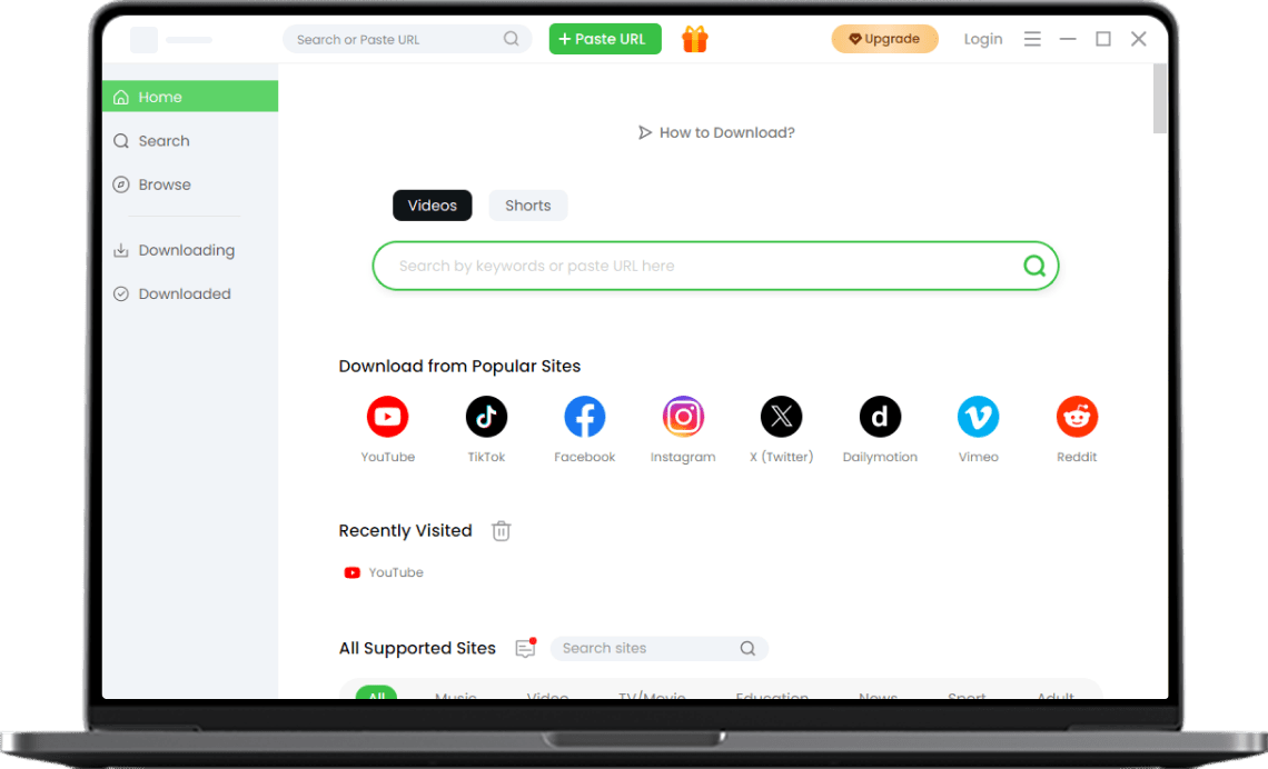 Professioneller Video-Downloader für PC und Mobilgeräte